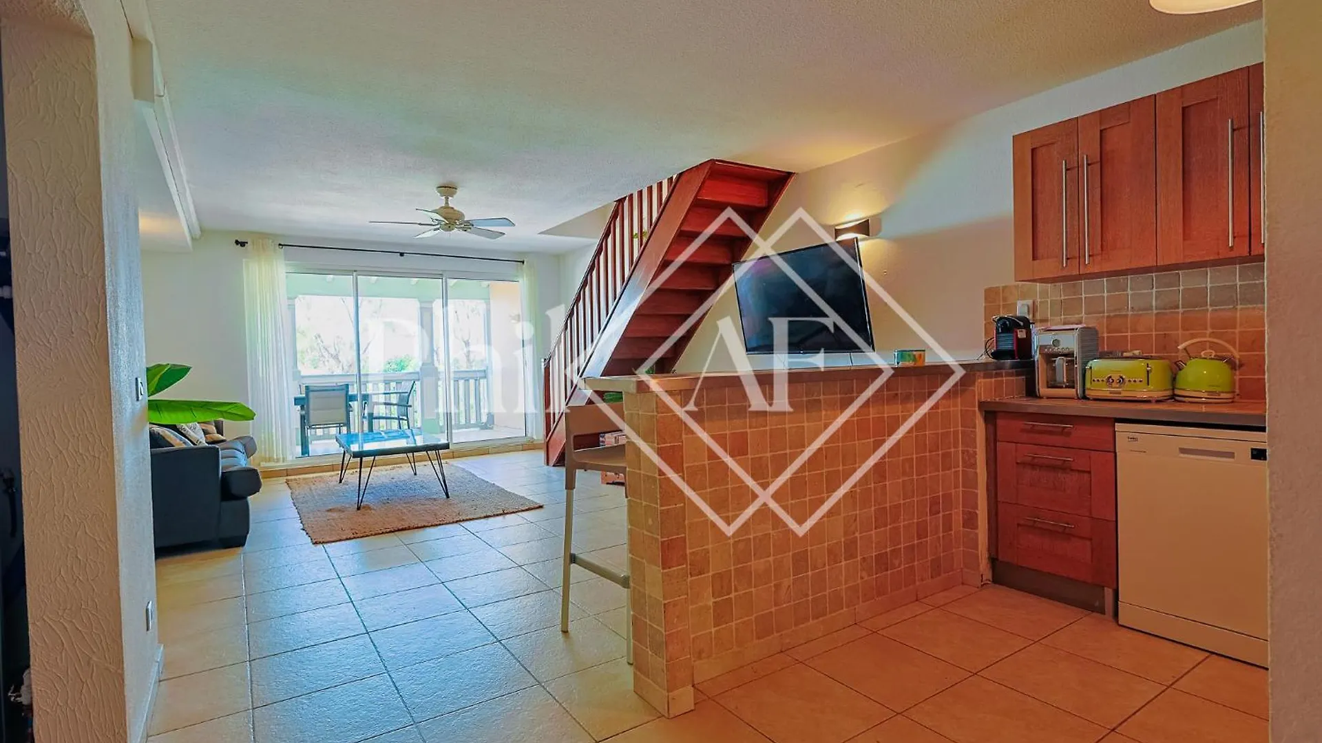 5 Bed-Rooms Beach-Front Duplex Of 189 M2 At Orient Beach Colombier Apartment